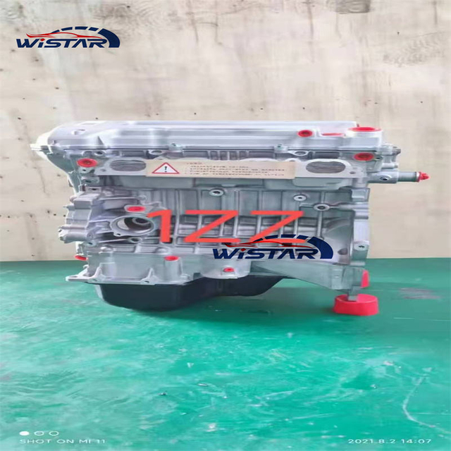 Factory Wholesale Long Block 1ZZ Motor 1.8L Corolla Petrol 1zz Engine for Toyota Corolla Prius Matrix Celica MR2