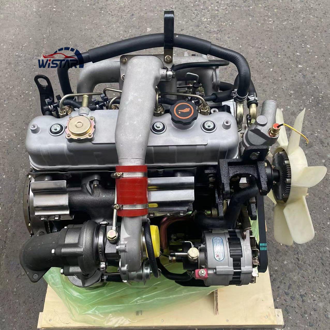 High Performance SOHC Inline 4-cylinder Long Block JB1 4JB1T Motor 4JB1 4JB1T Turbo Diesel Engine Assembly for Isuzu 100p