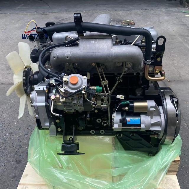 High Performance SOHC Inline 4-cylinder Long Block JB1 4JB1T Motor 4JB1 4JB1T Turbo Diesel Engine Assembly for Isuzu 100p